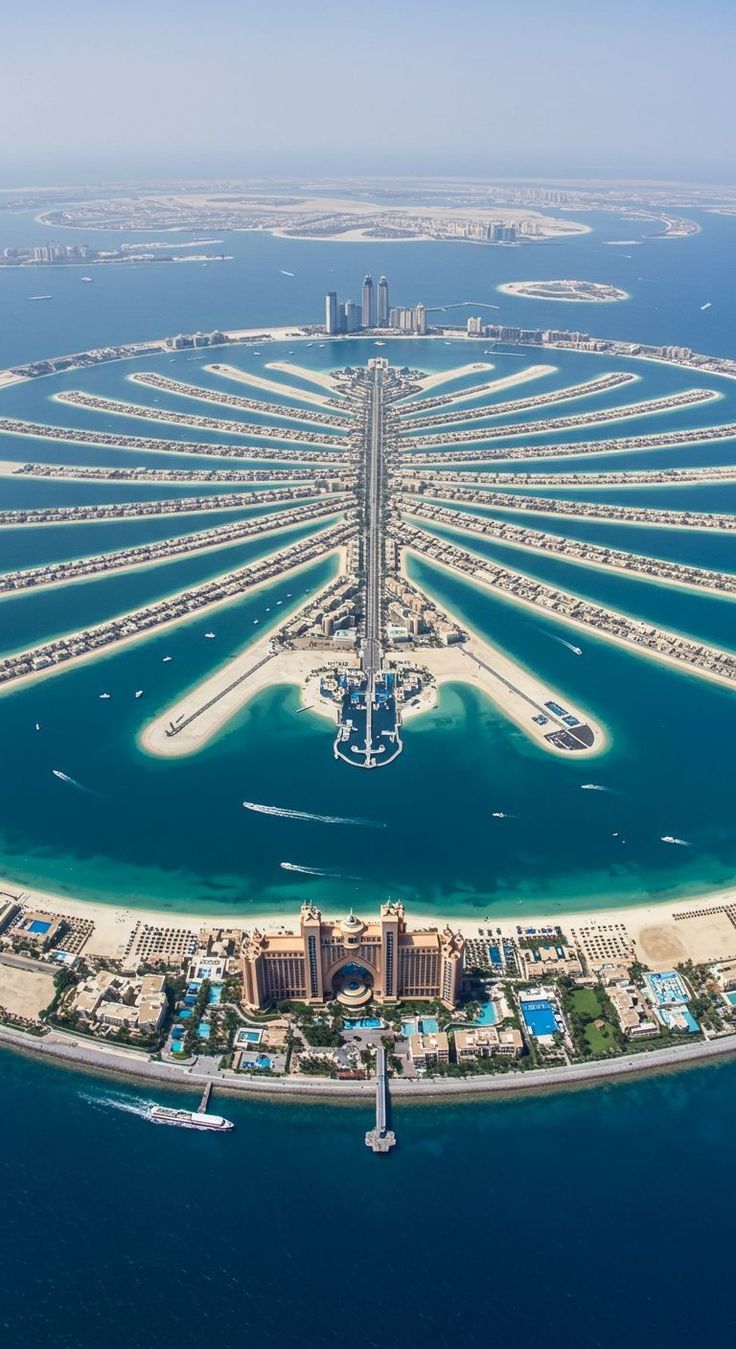 One of the most recognisable feats of engineering on the planet, the palm-shaped Palm Jumeirah island is home to Dubai's most luxurious beachfront resorts. At its centre lies the iconic Atlantis, The Palm, offering thrilling waterpark rides at Aquaventure, an underwater aquarium, and pristine private beaches. Whether relaxing poolside or diving into world-class attractions, Palm Jumeirah delivers the ultimate Dubai luxury escape.